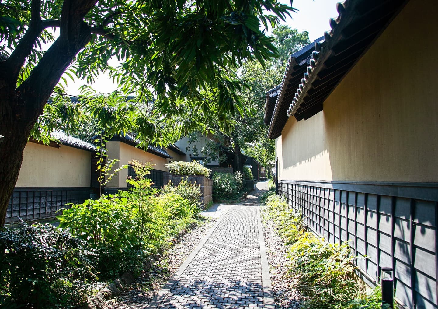 小布施町の街並み